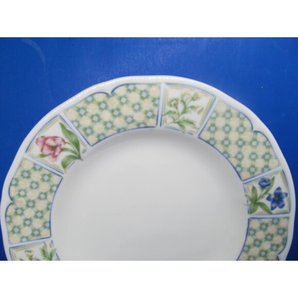Noritake Homecraft 9233 Sonoma Trellis Set Of 3 Floral 8 1/2" Salad Plates GUC - Picture 3 of 8